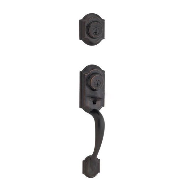 Montara Exterior Double Cylinder Handleset Trim